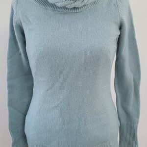 Adrienne Vittadini Light Blue Turtleneck Sweater